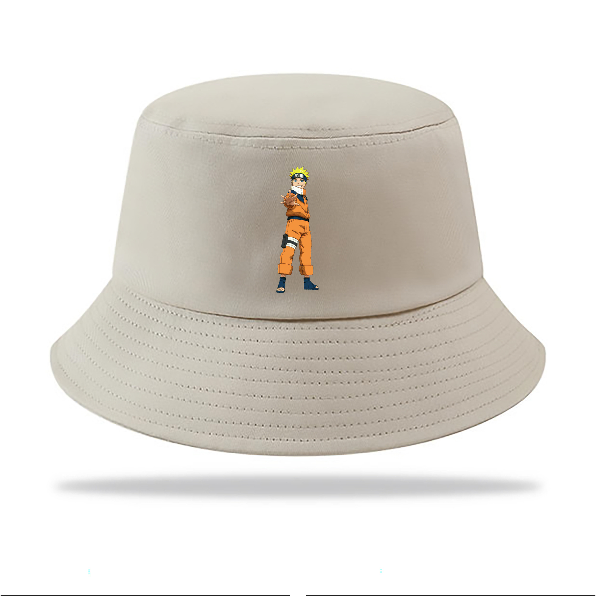 （画像用） NARUTO -ナルト- うずまき ナルト Uzumaki Naruto アウトドア日除けバケットハット